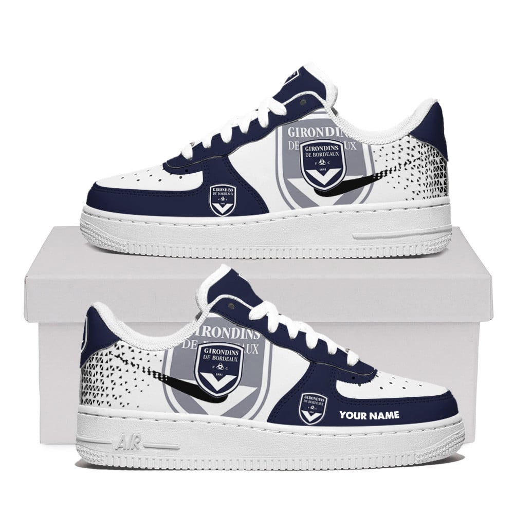 Girondins De Bordeaux Premium Air Force One Shoes Personalized For Men Women