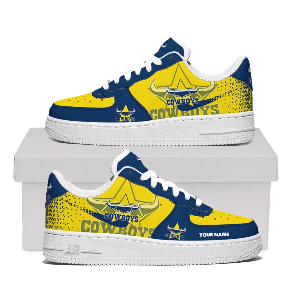 North Queensland Cowboys Premium Air Force One Shoes Personalized For Men Women