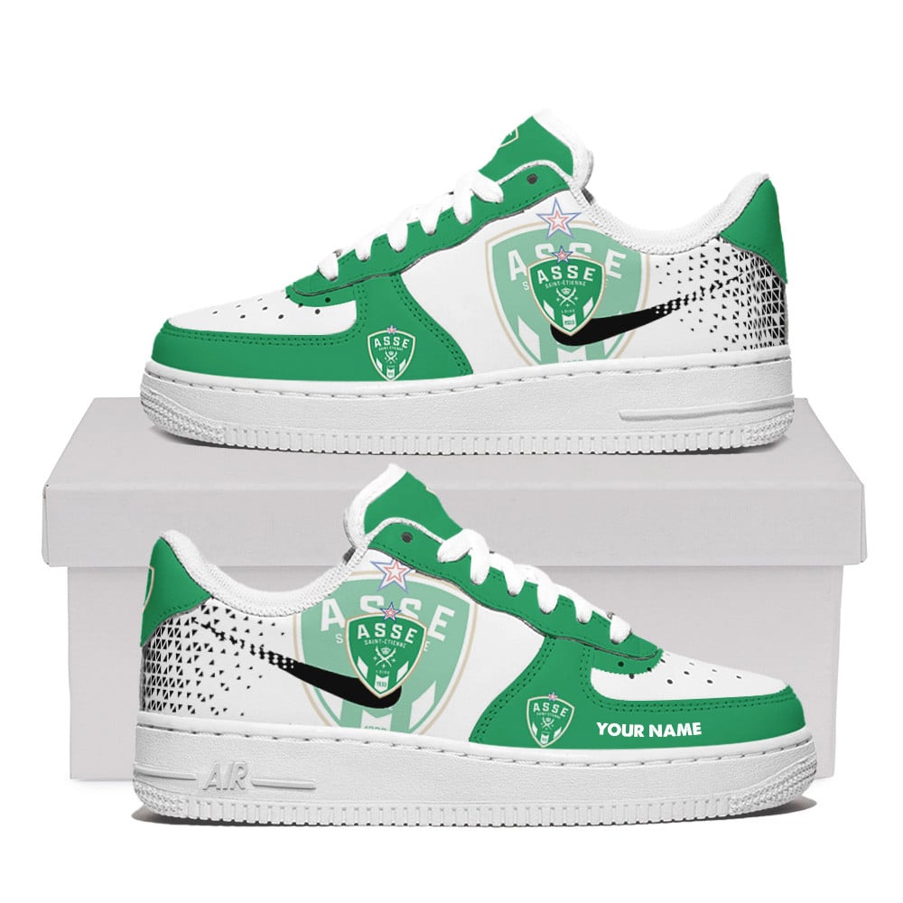 As Saint-tienne Premium Air Force One Shoes Personalized For Men Women