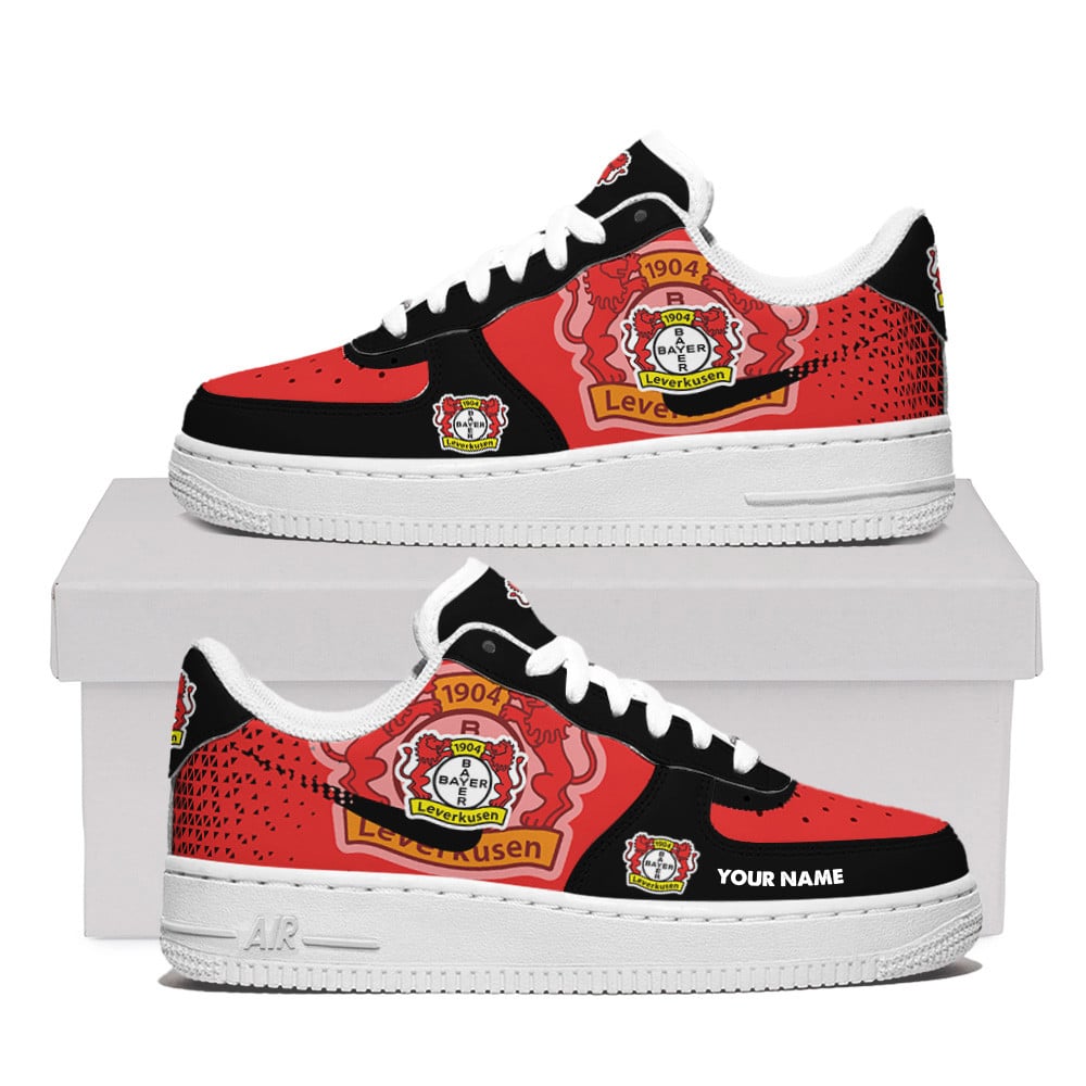 Bayer Leverkusen Premium Air Force One Shoes Personalized For Men Women