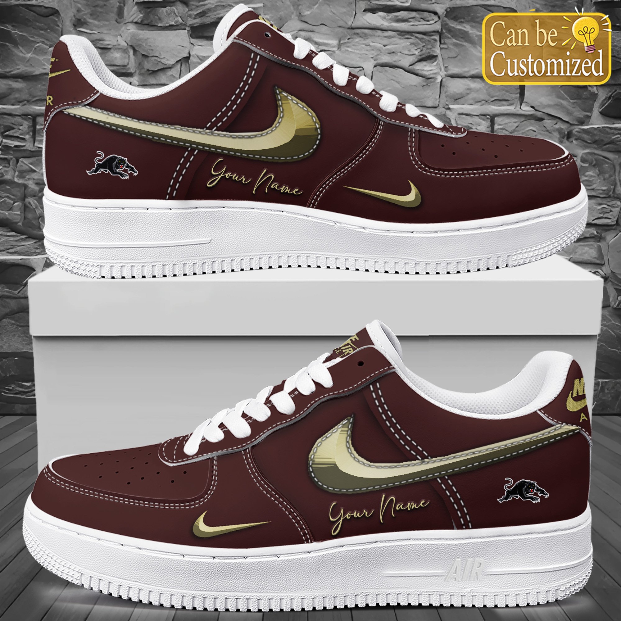 Penrith Panthers Premium Air Force One Shoes C626 Personalized For Men Women