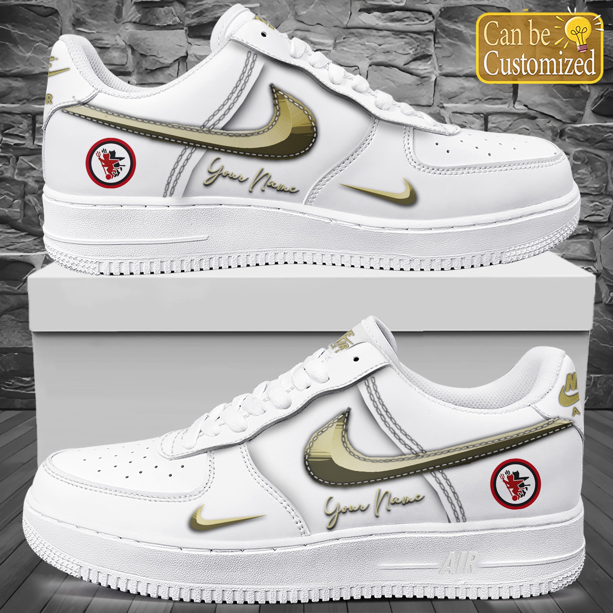 Foggia Premium Air Force One Shoes C626 Personalized For Men Women