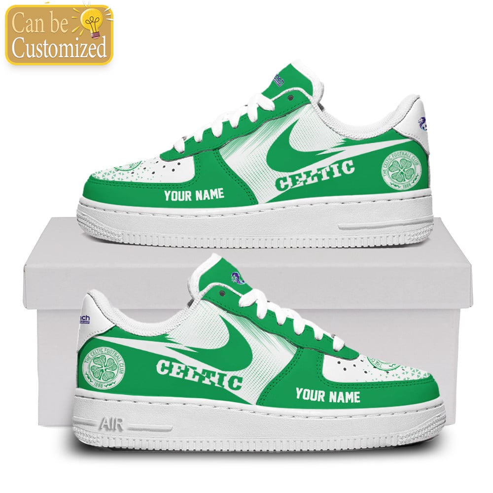 Celtic Fc Air Force One Shoes Custom Name For Men Women
