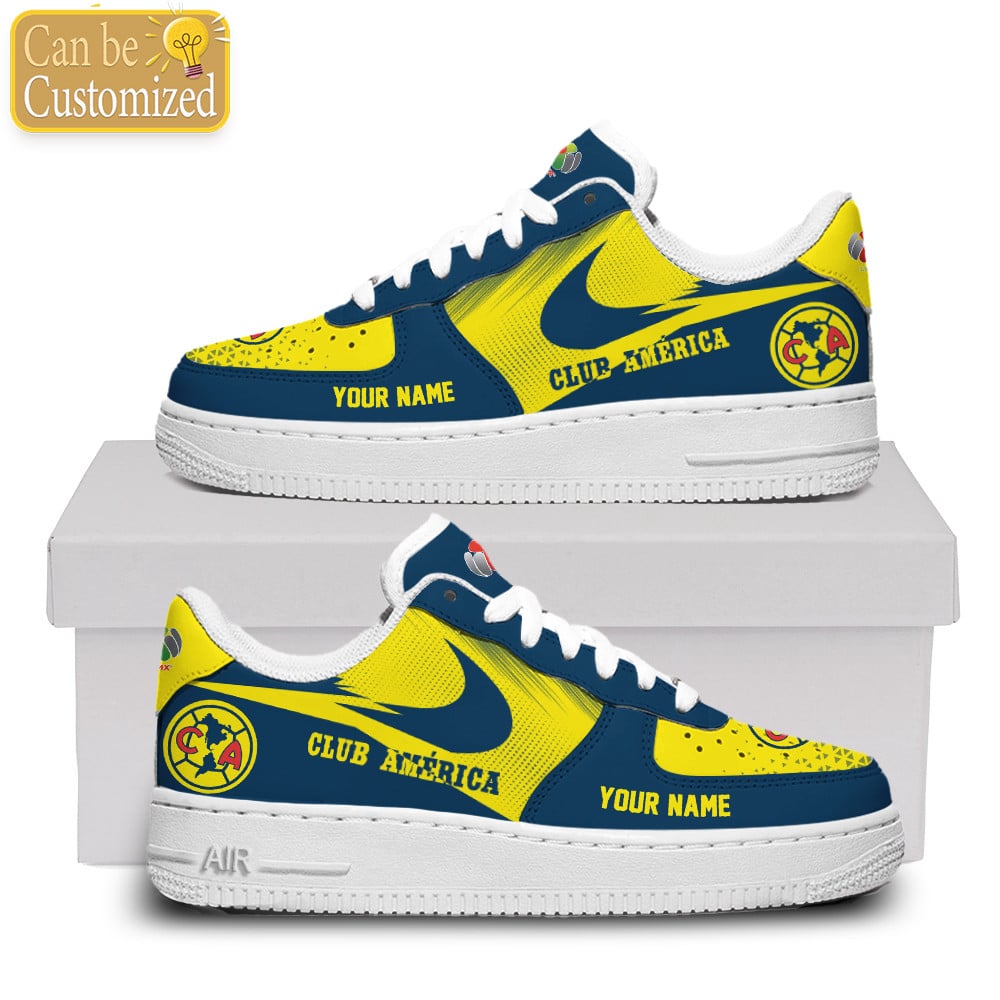 Club Amrica Air Force One Shoes Custom Name For Men Women