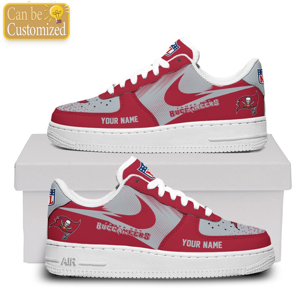 Tampa Bay Buccaneers Custom Name Air Force One Shoes Sneaker Af1 Shoes For Men Women