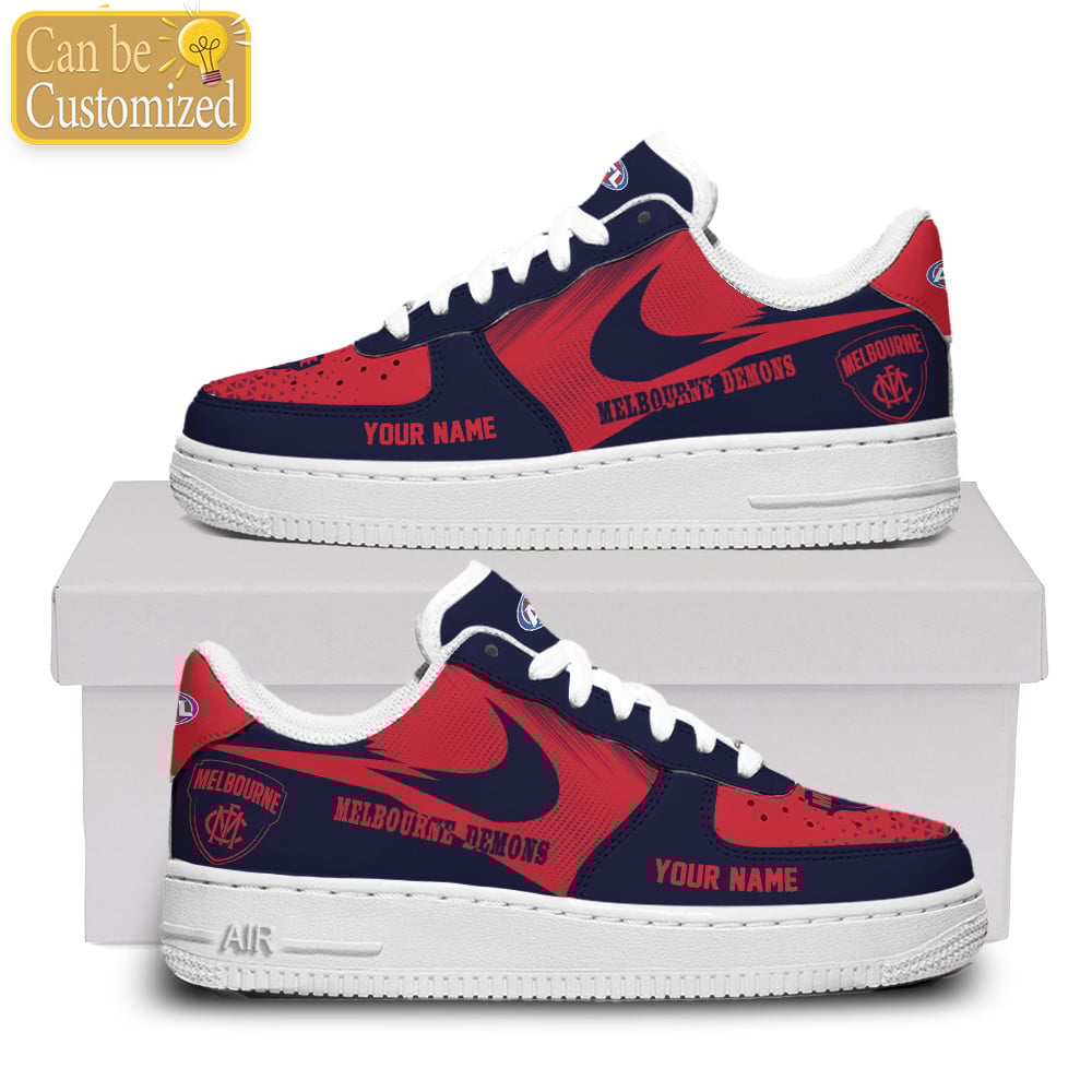 Melbourne Demons Air Force One Shoes Custom Name For Men Women