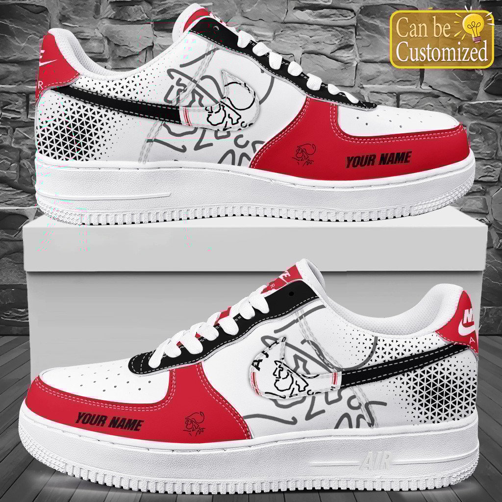 Ajax Amsterdam Air Force One Shoes C626 Personalized For Men Women