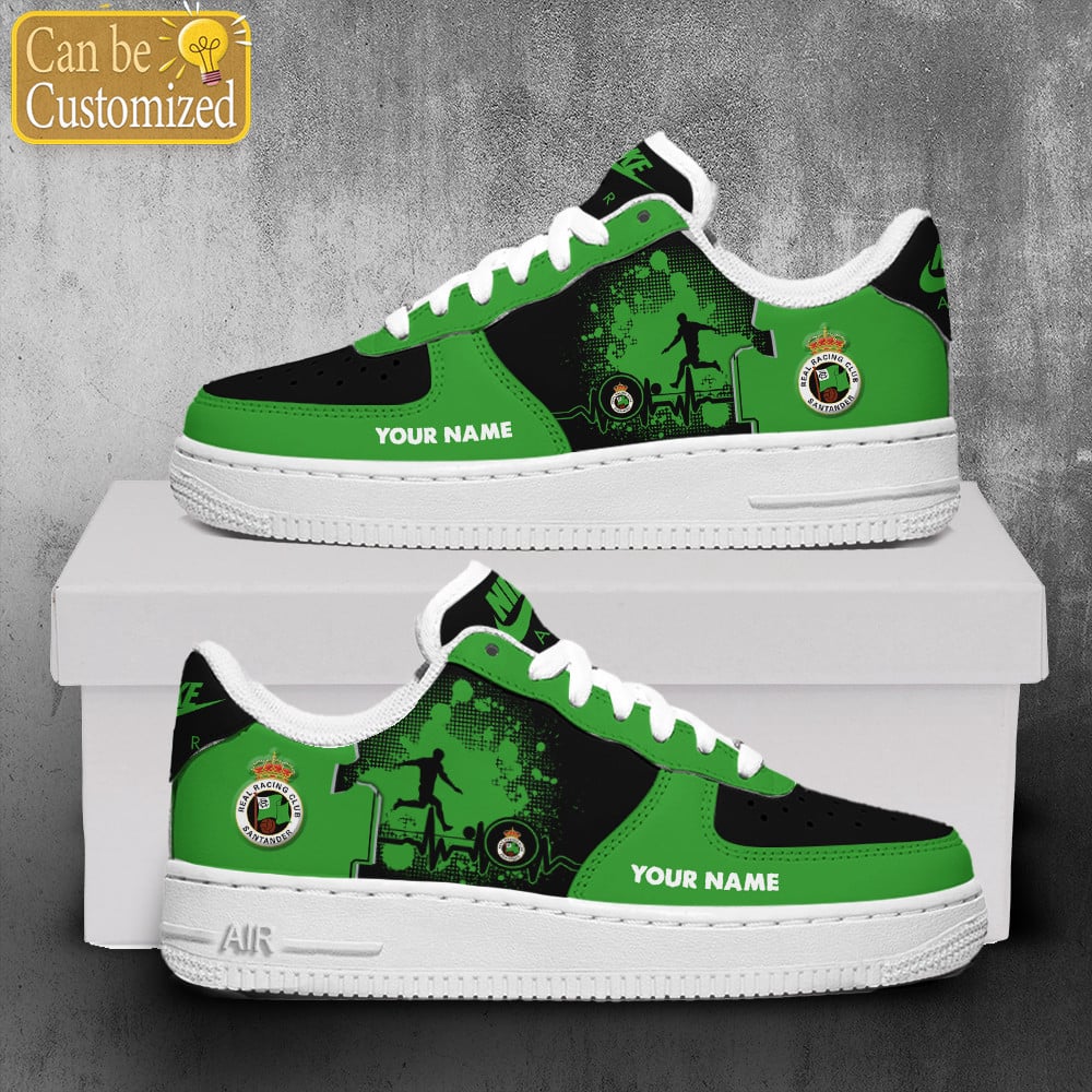 Racing De Santander Air Force One Shoes Personalized For Men Women