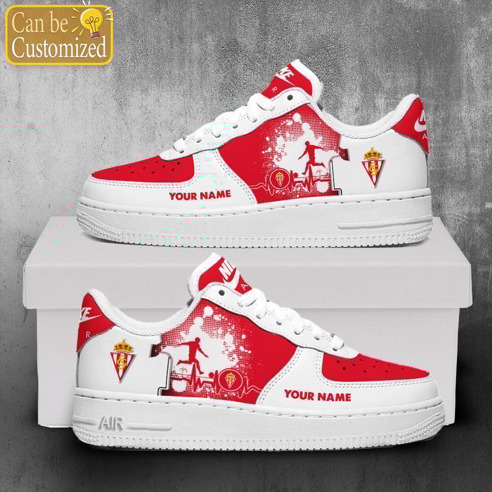 Sporting De Gijn Air Force One Shoes Personalized For Men Women