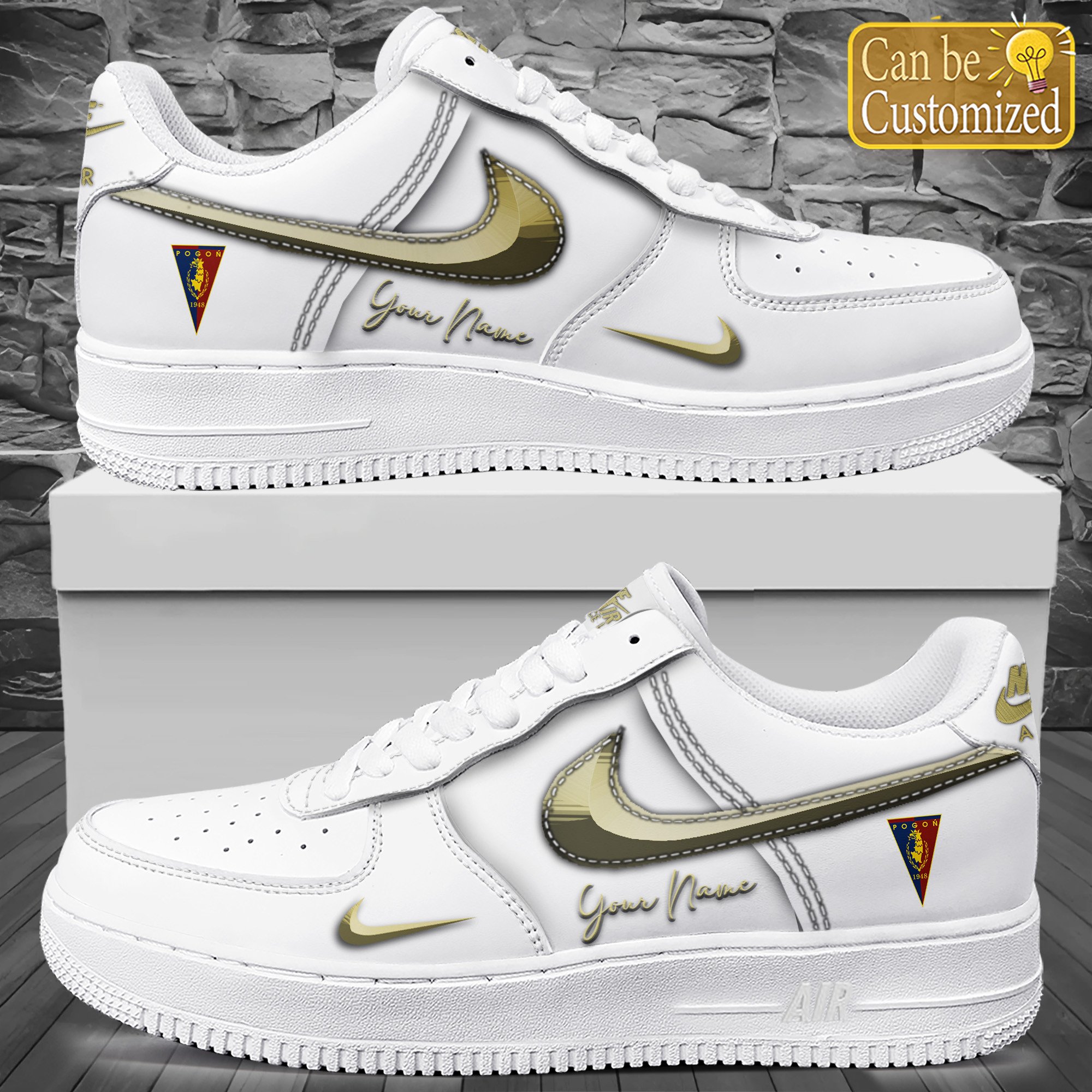 Pogo Szczecin Premium Air Force One Shoes C626 Personalized For Men Women