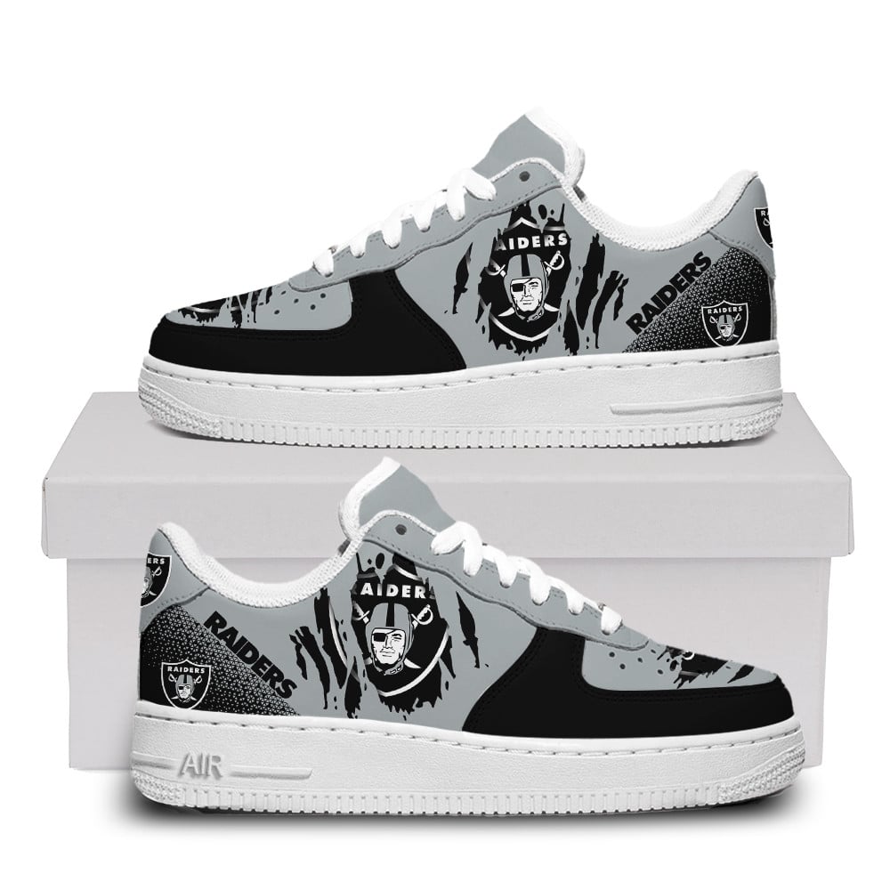 Las Vegas Raiders Premium Air Force One Shoes For Men Women