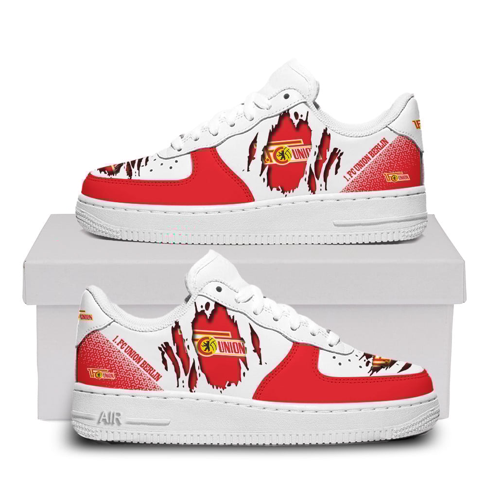 1. Fc Union Berlin Air Force One Shoes Sneaker Af1 Shoes For Men Women
