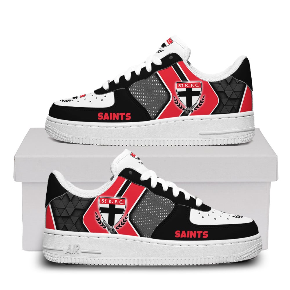 St Kilda Football Club Air Force One Shoes Sneaker Af1 Shoes For Men Women