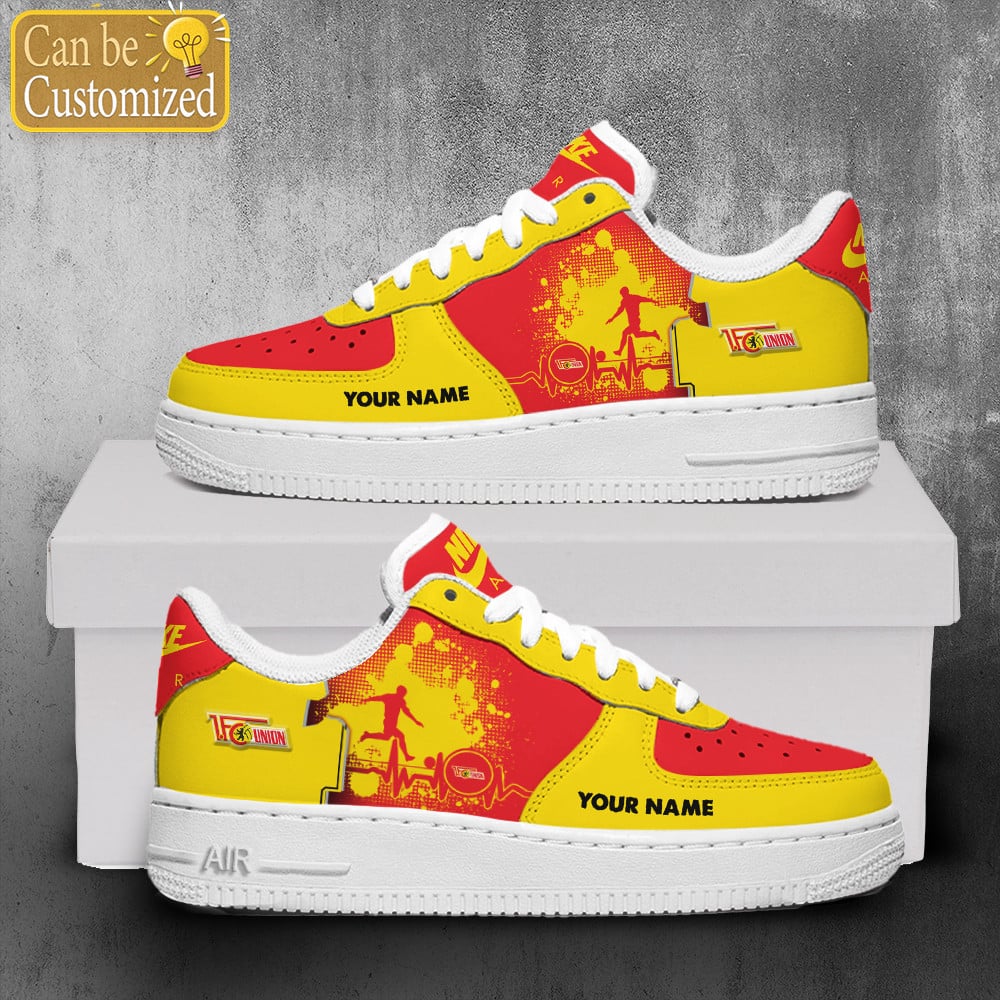 1. Fc Union Berlin Air Force One Shoes Personalized For Men Women