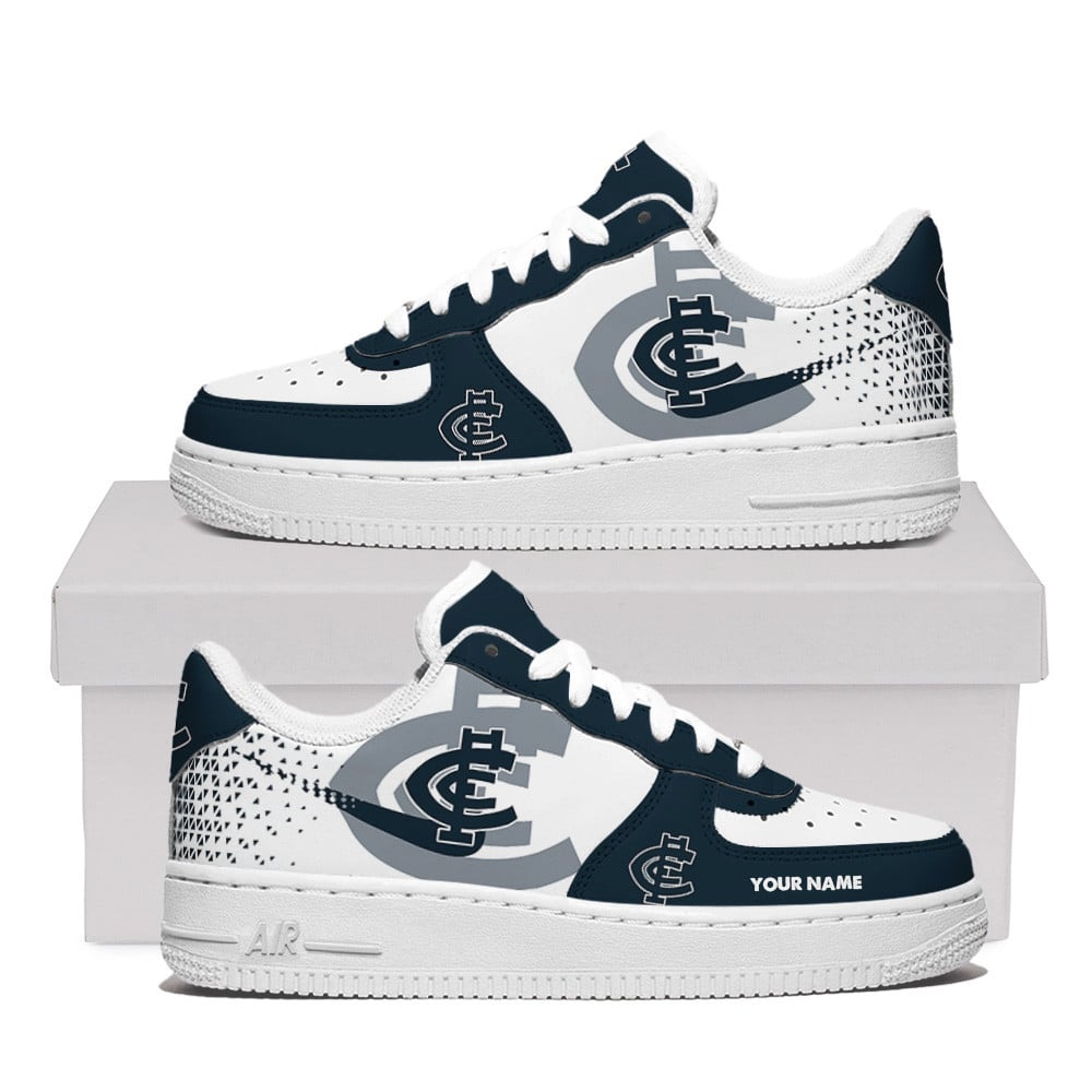 Carlton Blues Premium Air Force One Shoes Personalized For Men Women