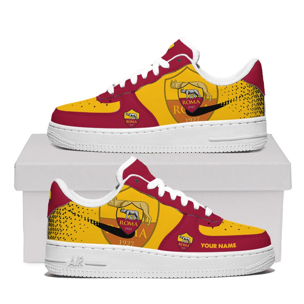 As Roma Premium Air Force One Shoes Sneaker Af1 Shoes Personalized For Men Women