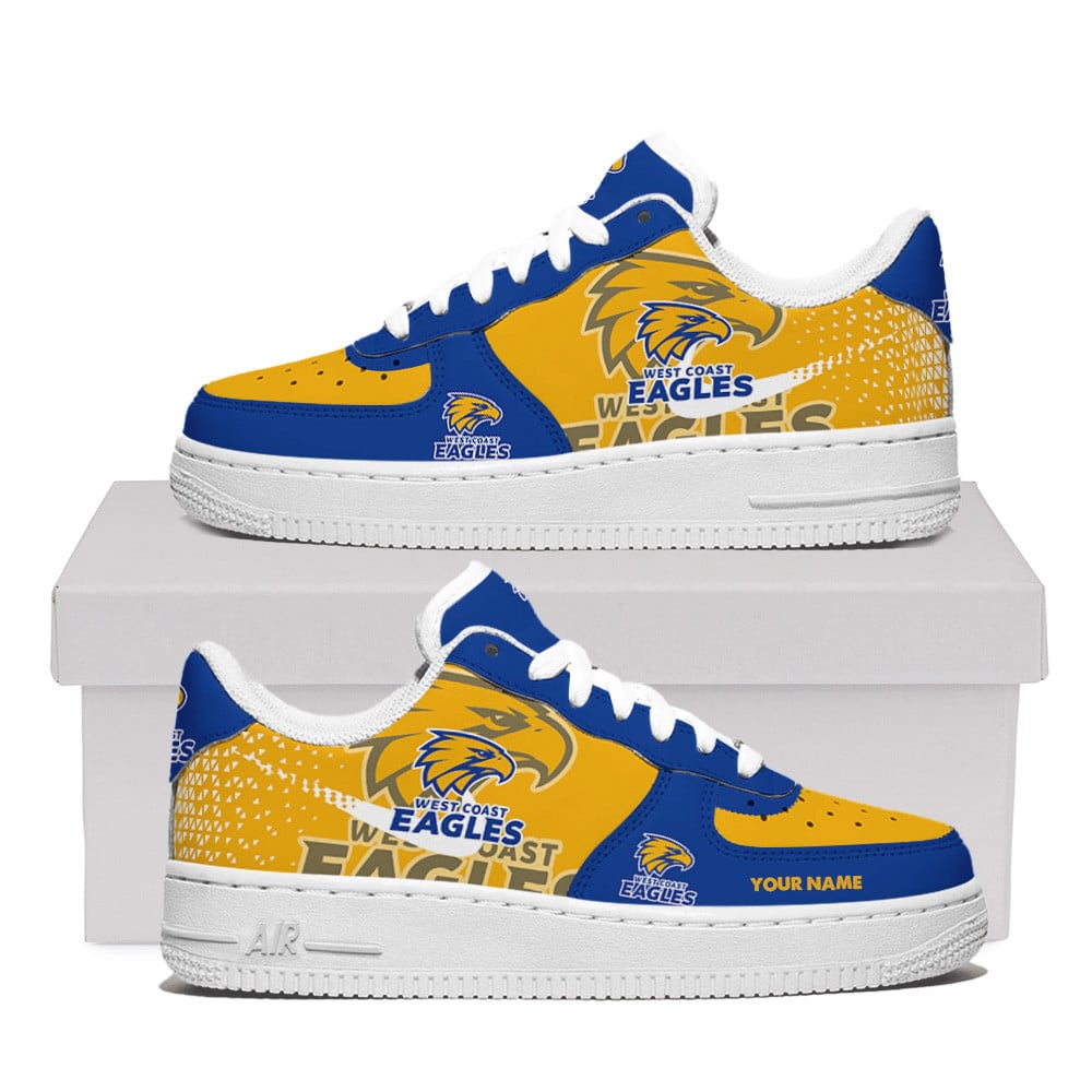 West Coast Eagles Premium Air Force One Shoes Sneaker Af1 Shoes Personalized For Men Women