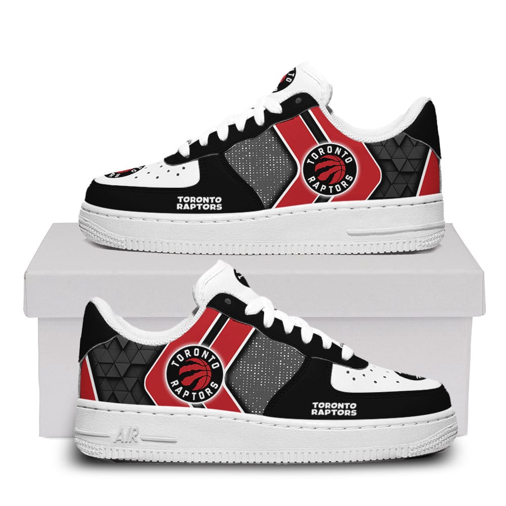 Toronto Raptors Custom Name Air Force One Shoes For Men Women