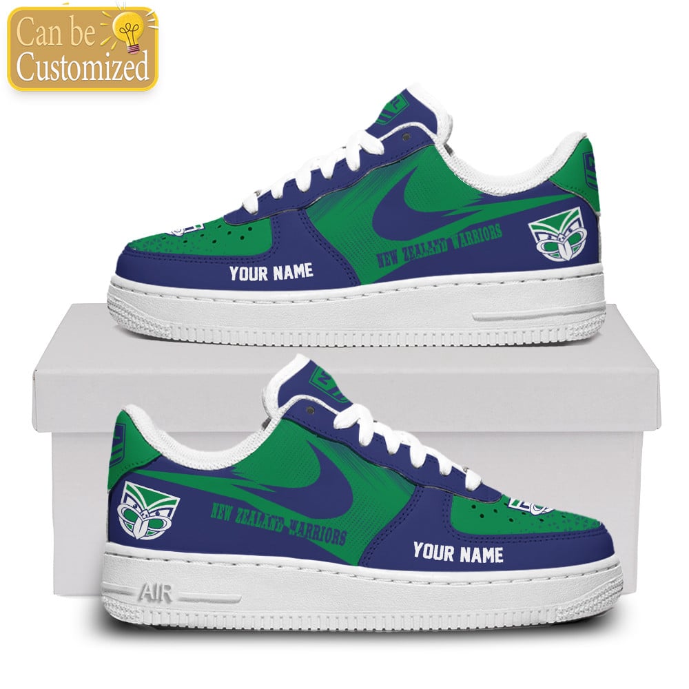 New Zealand Warriors Air Force One Shoes Sneaker Af1 Shoes Custom Name For Men Women