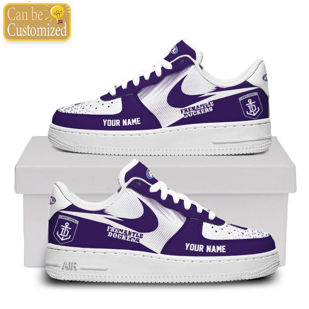 Fremantle Dockers Air Force One Shoes Custom Name For Men Women