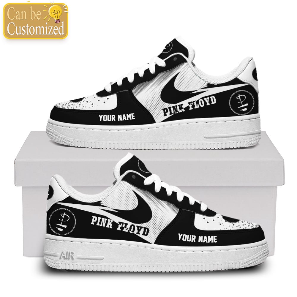 Pink Floyd Air Force One Shoes Custom Name For Men Women