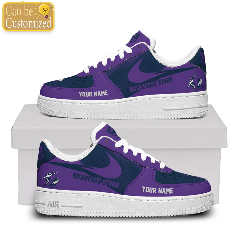 Melbourne Storm Air Force One Shoes Custom Name For Men Women