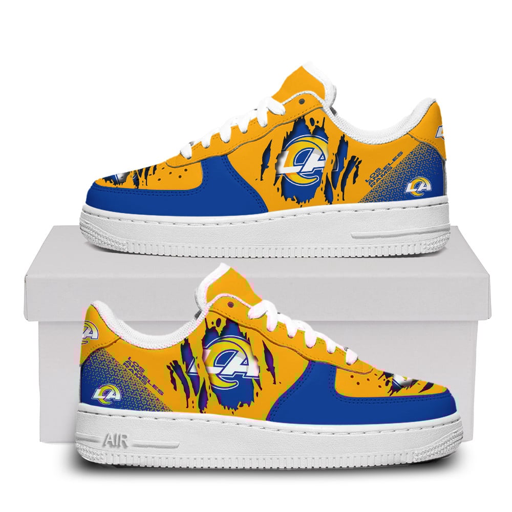 Los Angeles Rams Premium Air Force One Shoes For Men Women