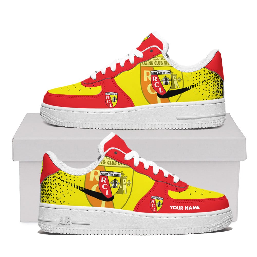 Racing Club De Lens Premium Air Force One Shoes Personalized For Men Women