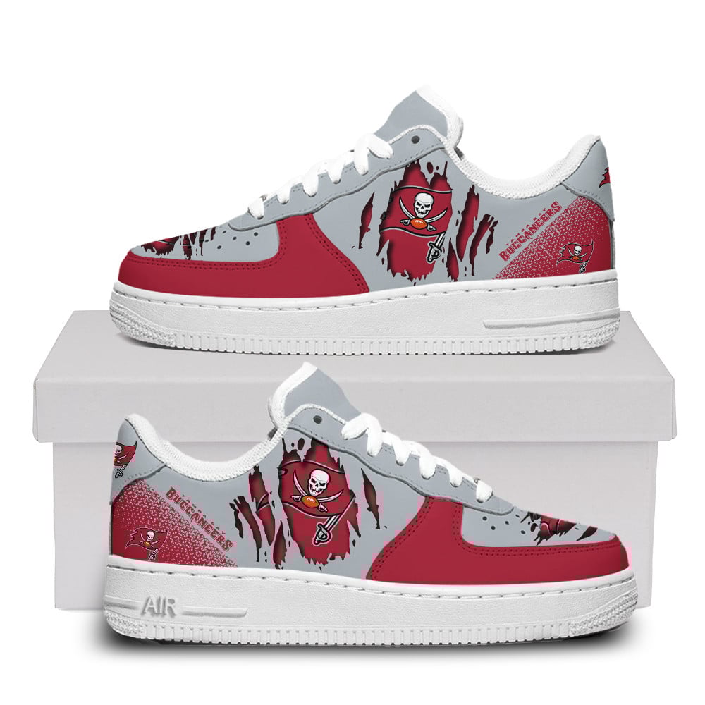 Tampa Bay Buccaneers Premium Air Force One Shoes For Men Women