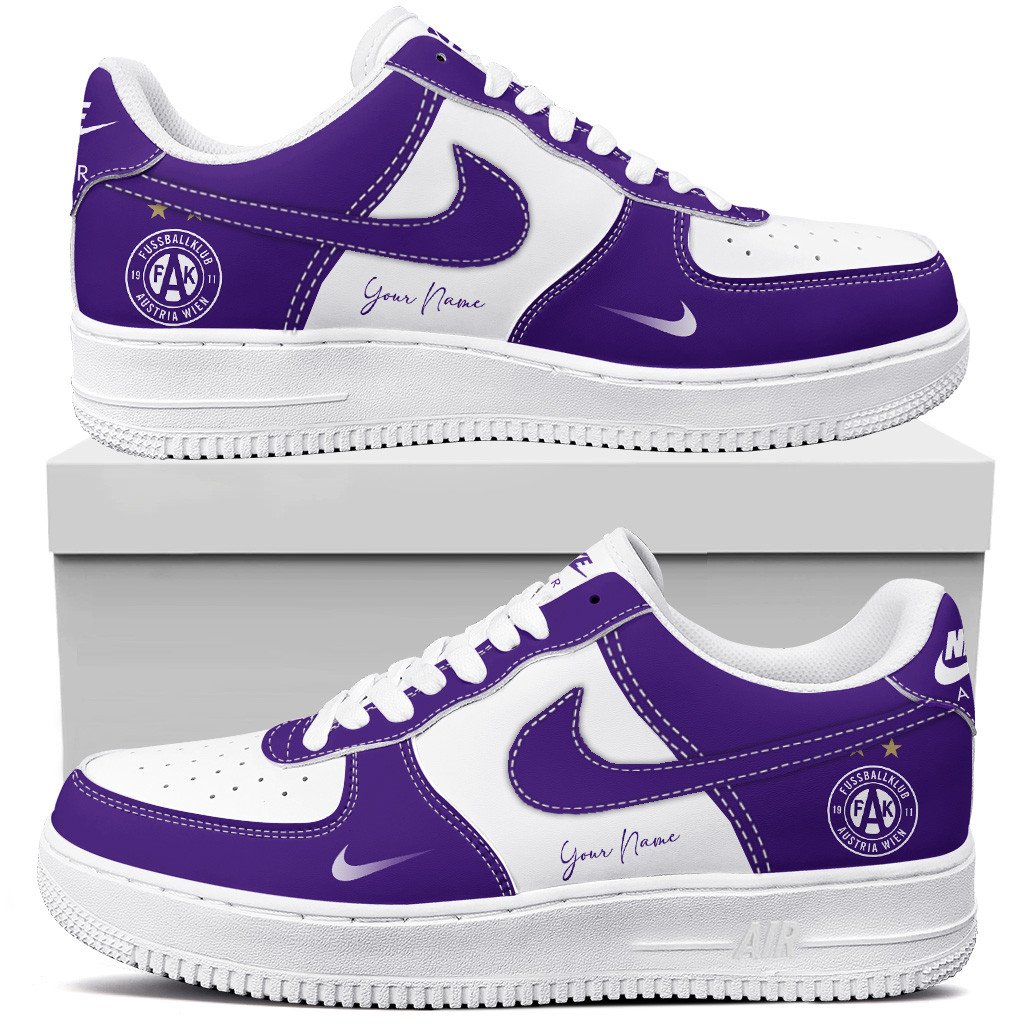 Fk Austria Wien Air Force One Shoes C626 Custom Name For Men Women