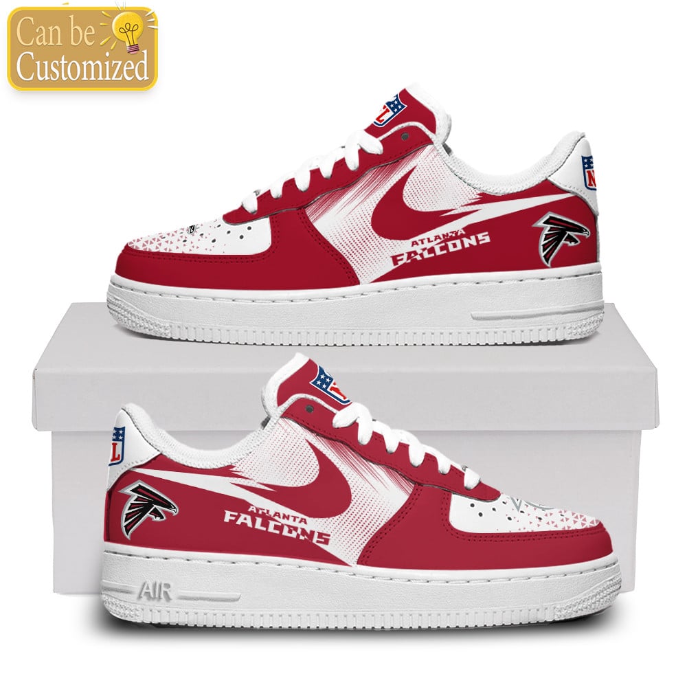 Atlanta Falcons Custom Name Air Force One Shoes For Men Women