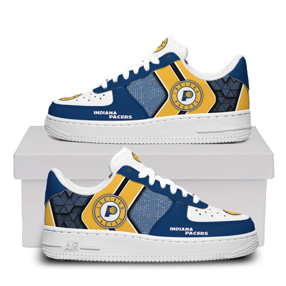 Indiana Pacers Custom Name Air Force One Shoes For Men Women