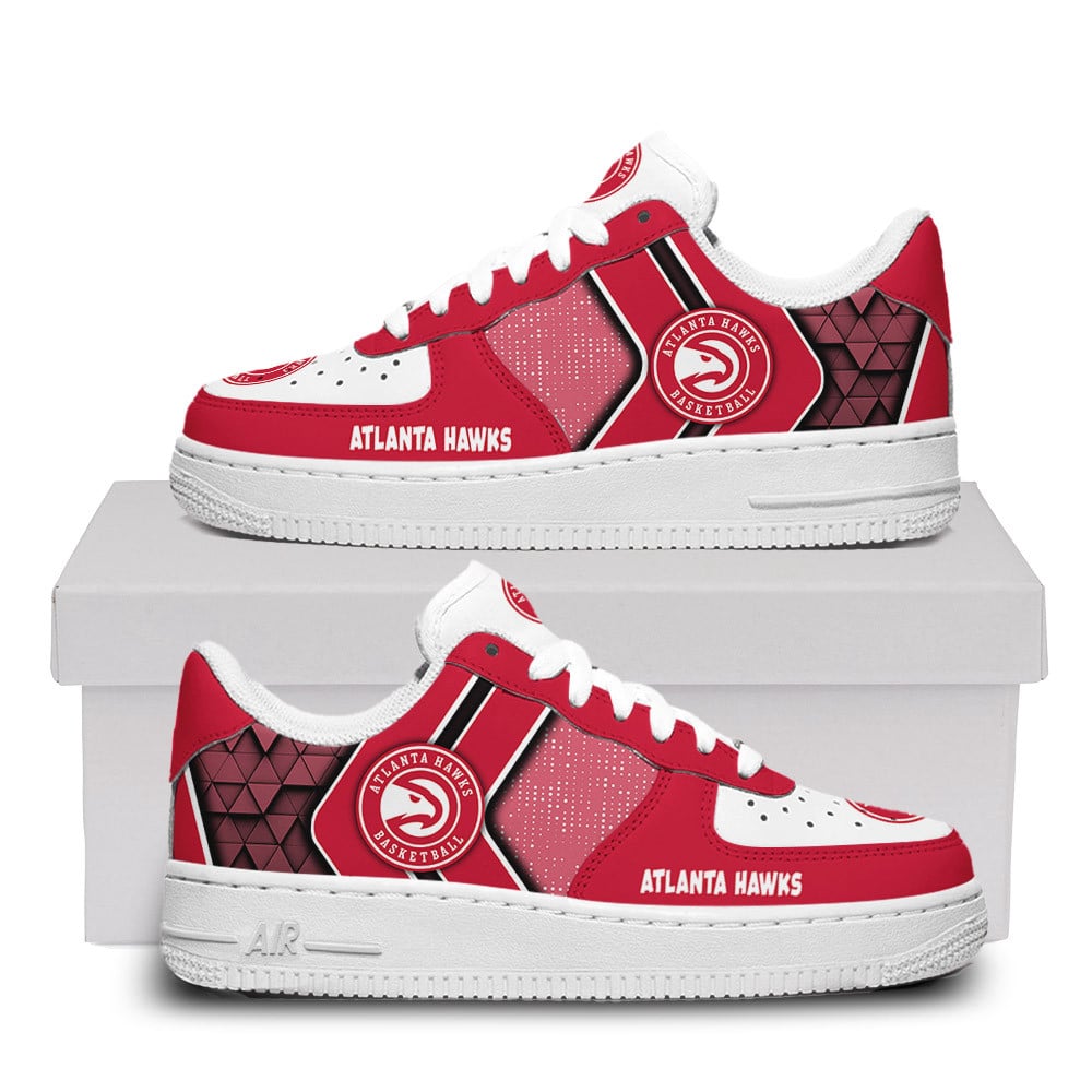 Atlanta Hawks Custom Name Air Force One Shoes For Men Women