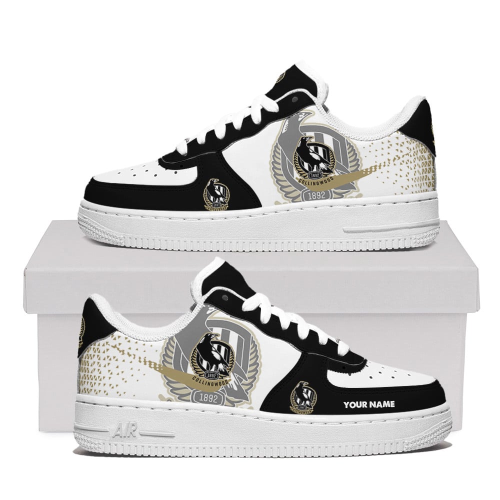 Collingwood Magpies Premium Air Force One Shoes Personalized For Men Women