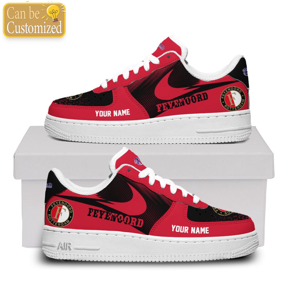 Feyenoord Rotterdam Air Force One Shoes Custom Name For Men Women
