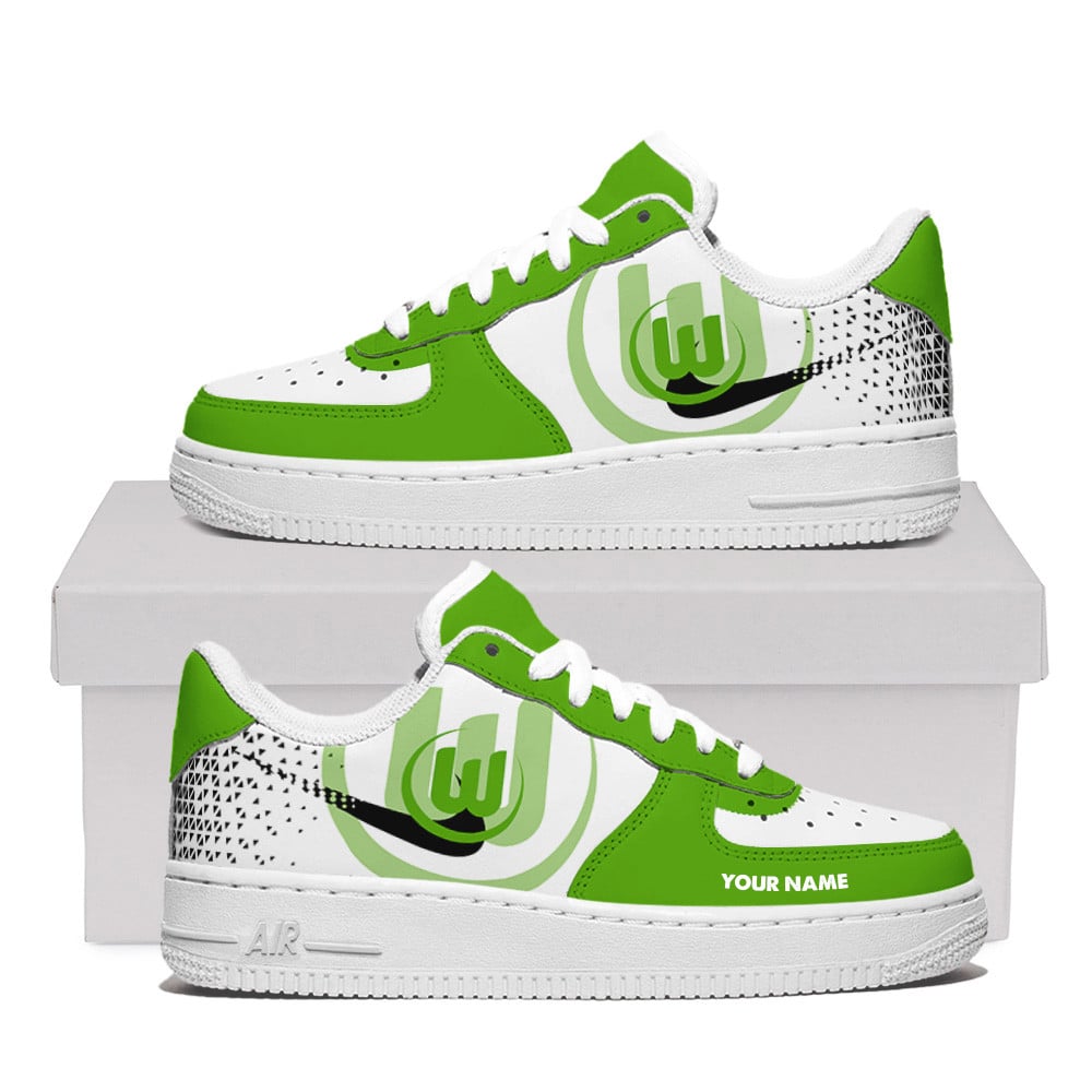 Vfl Wolfsburg Premium Air Force One Shoes Personalized For Men Women