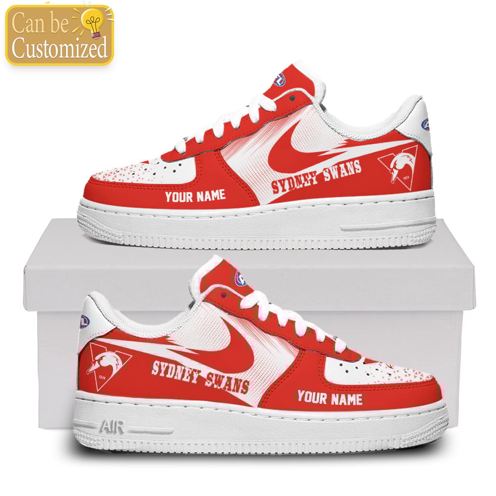 Sydney Swans Air Force One Shoes Custom Name For Men Women