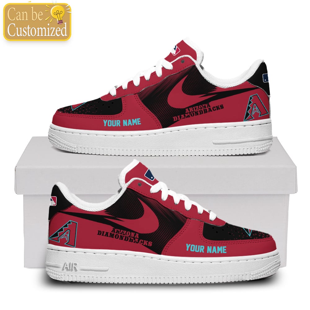 Arizona Diamondbacks Air Force One Shoes Custom Name For Men Women