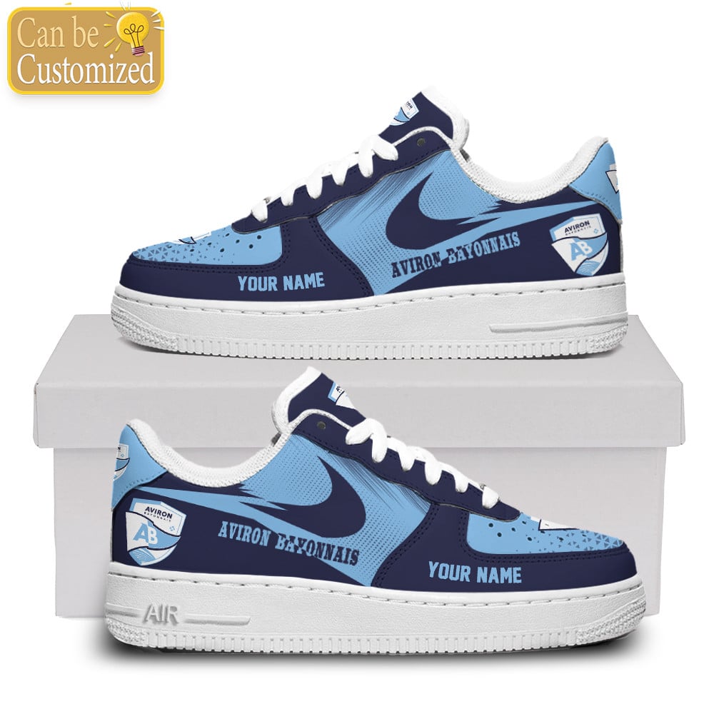 Aviron Bayonnais Air Force One Shoes Sneaker Af1 Shoes Custom Name For Men Women