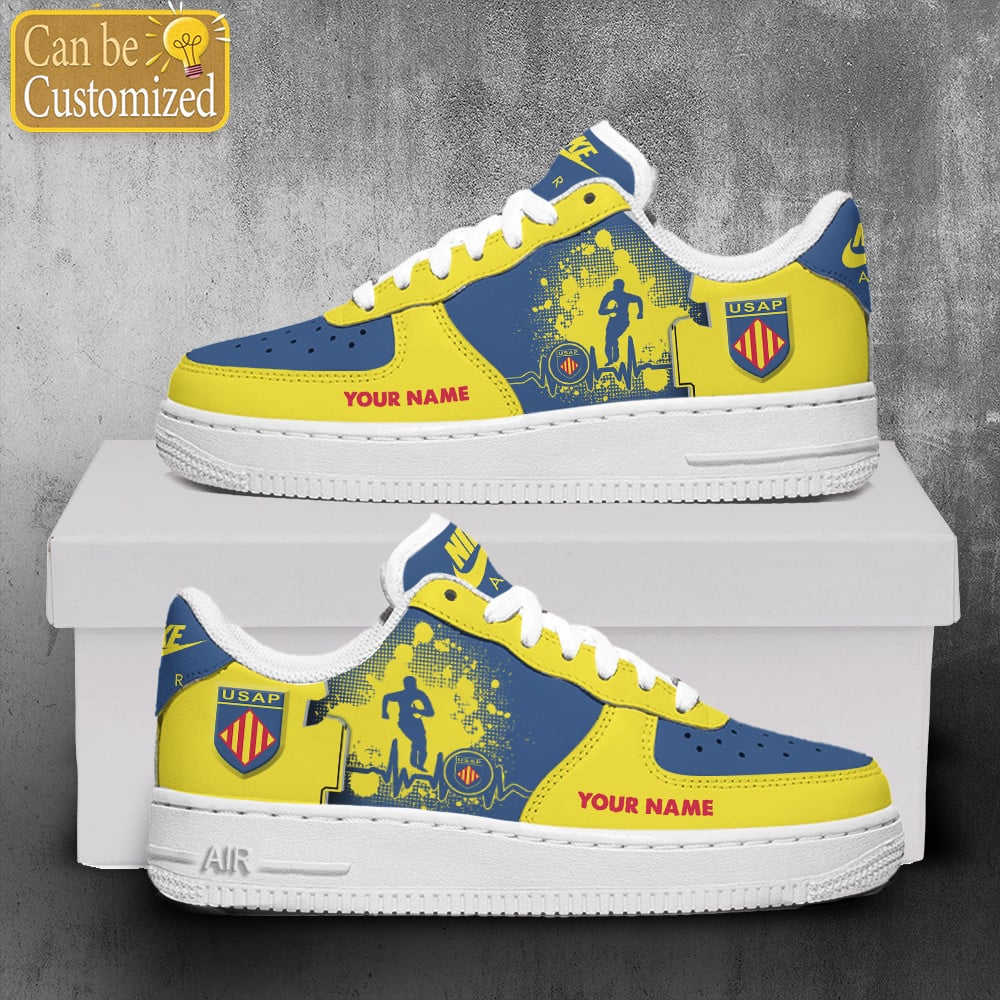 Usa Perpignan Premium Air Force One Shoes Personalized For Men Women