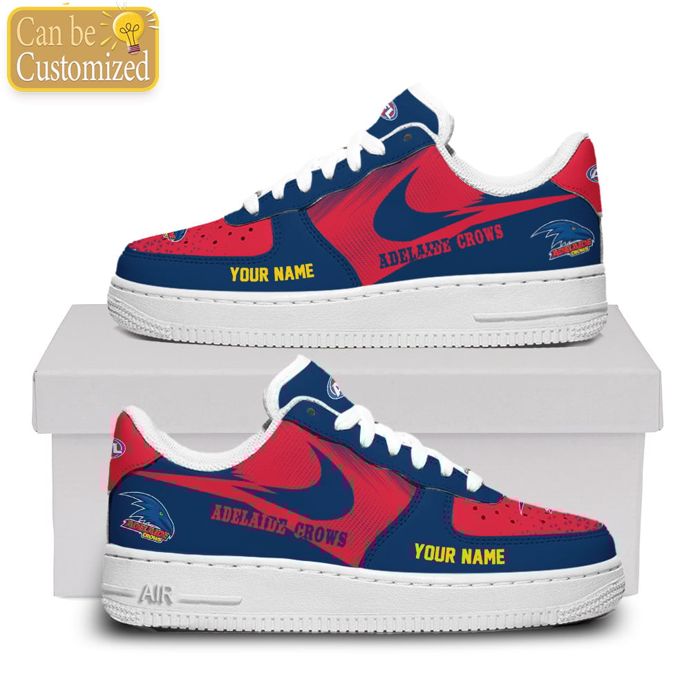 Adelaide Crows Air Force One Shoes Custom Name For Men Women
