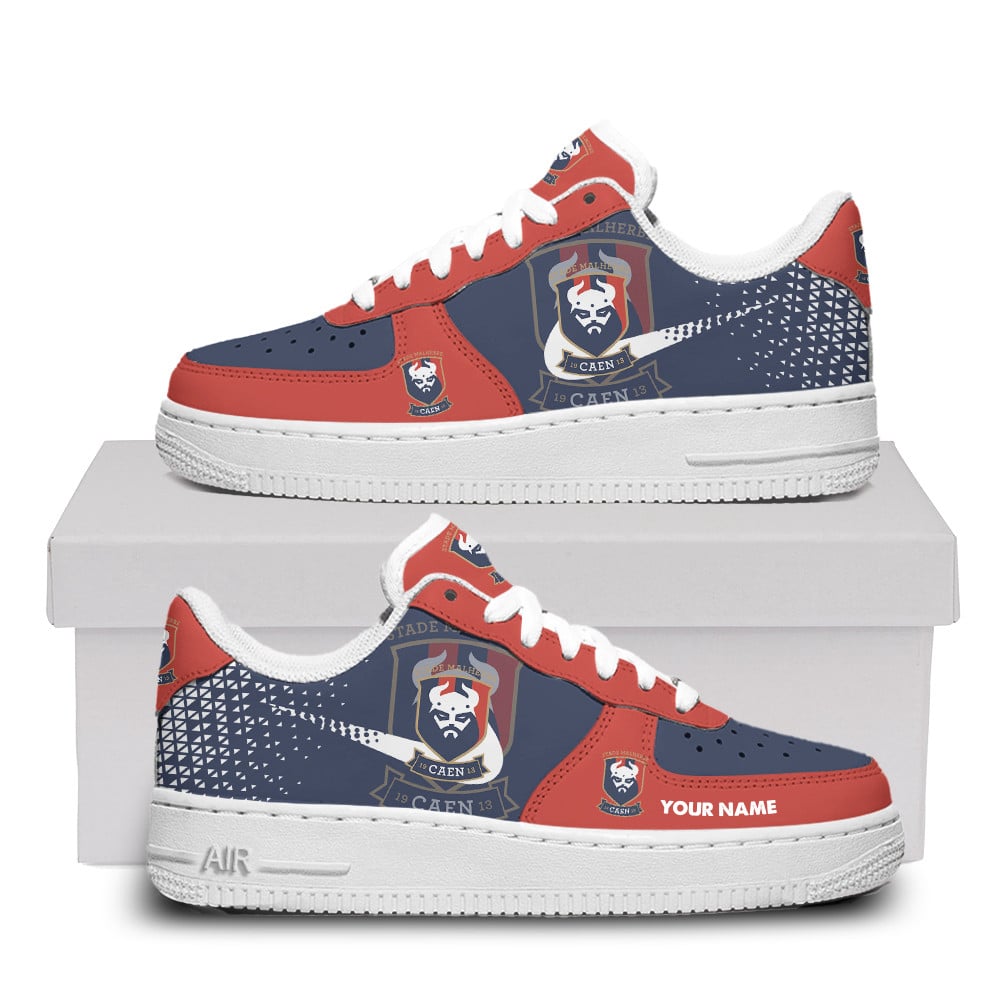 Stade Malherbe Caen Premium Air Force One Shoes Personalized For Men Women