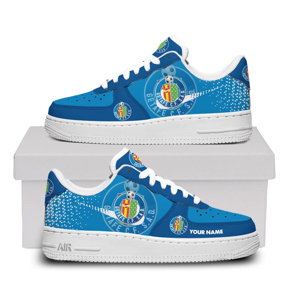 Getafe Cf Premium Air Force One Shoes Personalized For Men Women