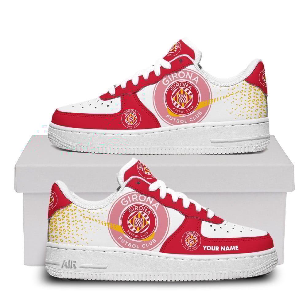 Girona Fc Premium Air Force One Shoes Personalized For Men Women