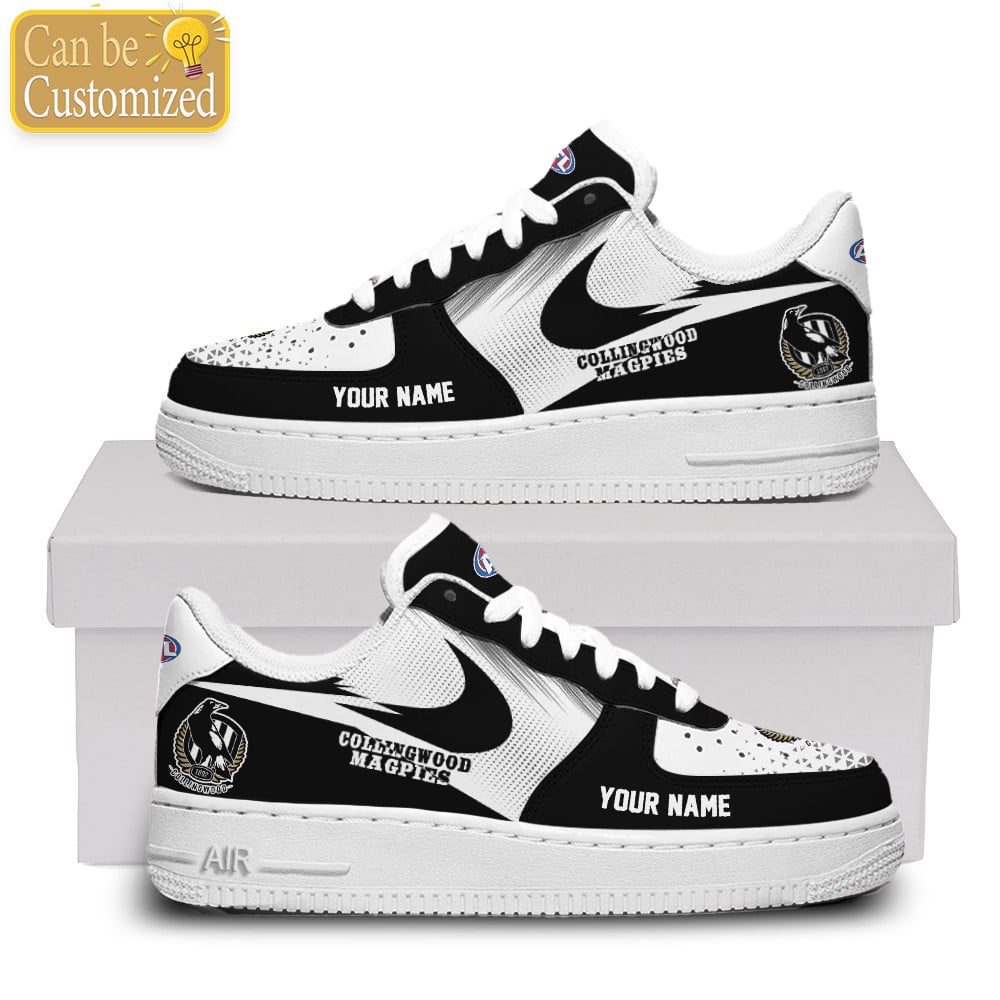 Collingwood Magpies Air Force One Shoes Sneaker Af1 Shoes Custom Name For Men Women