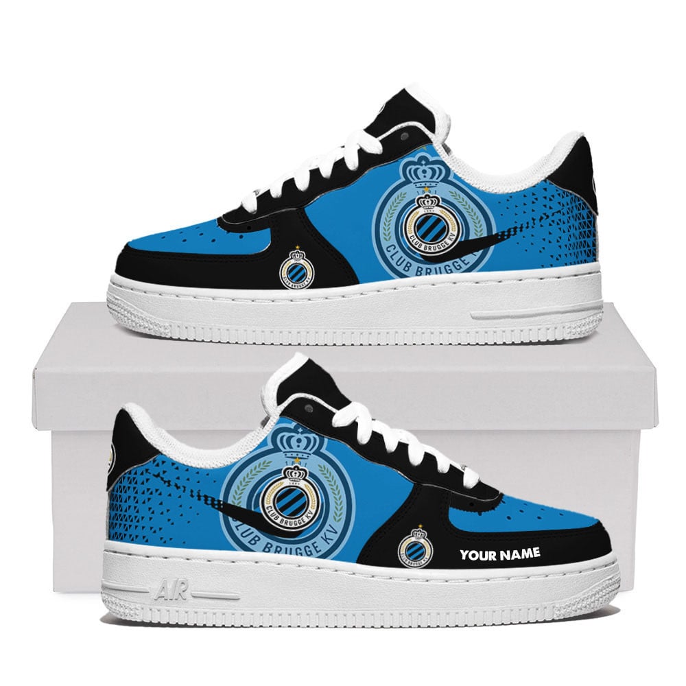 Club Brugge Premium Air Force One Shoes Personalized For Men Women