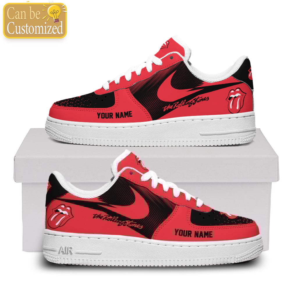 The Rolling Stones Air Force One Shoes Custom Name For Men Women