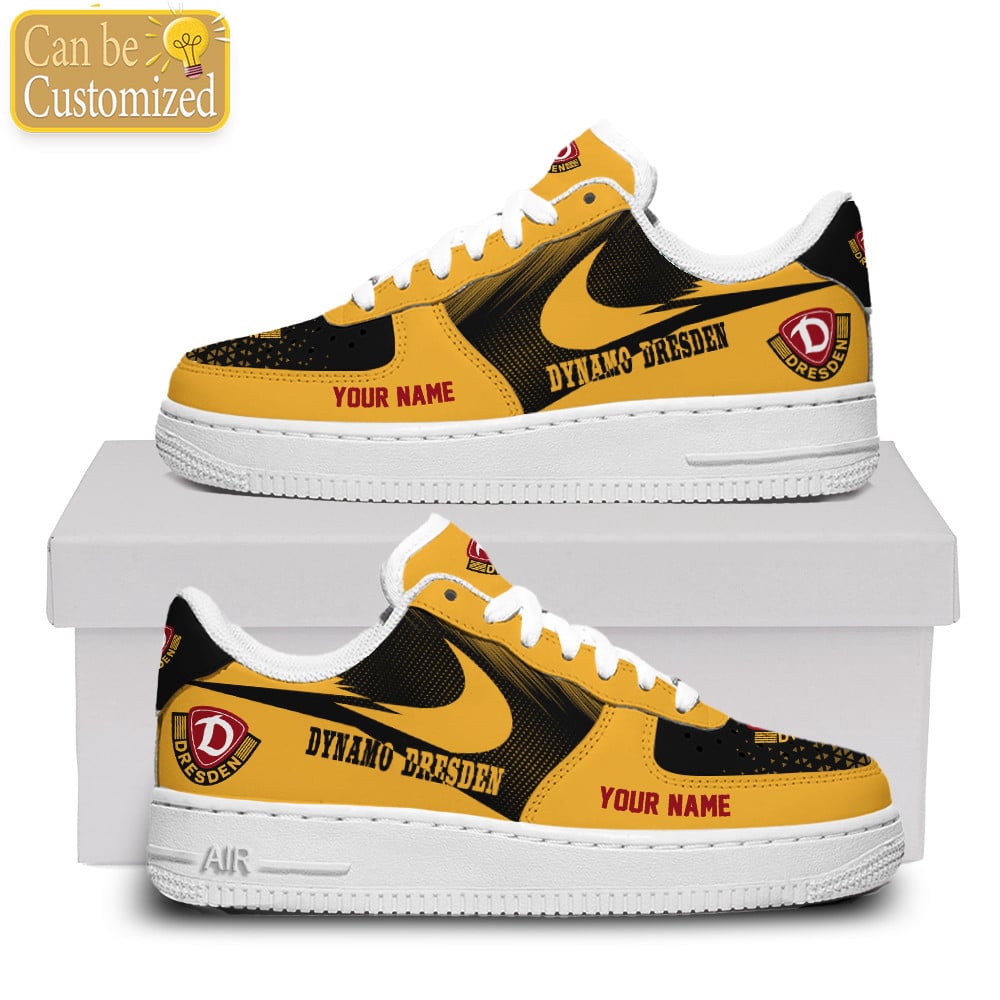 Dynamo Dresden Custom Name Air Force One Shoes For Men Women