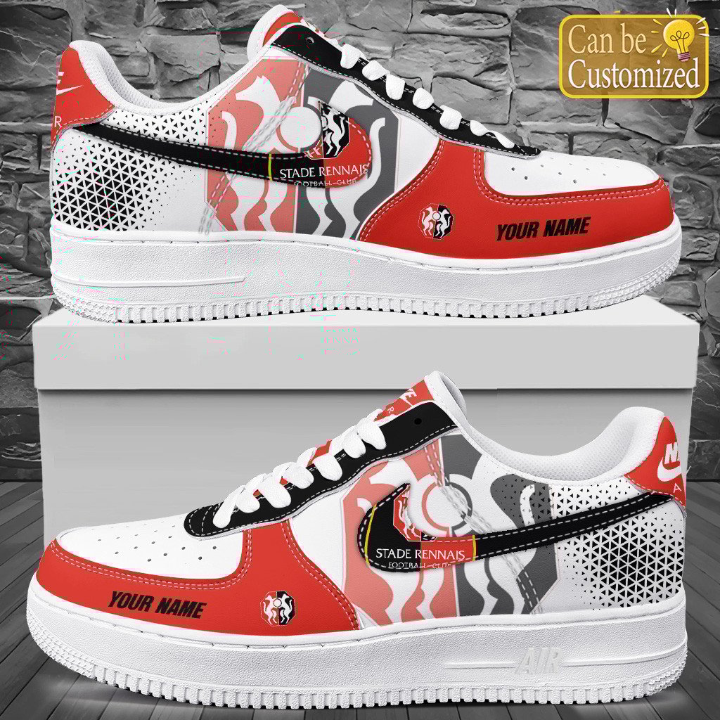Stade Rennais Air Force One Shoes C626 Personalized For Men Women