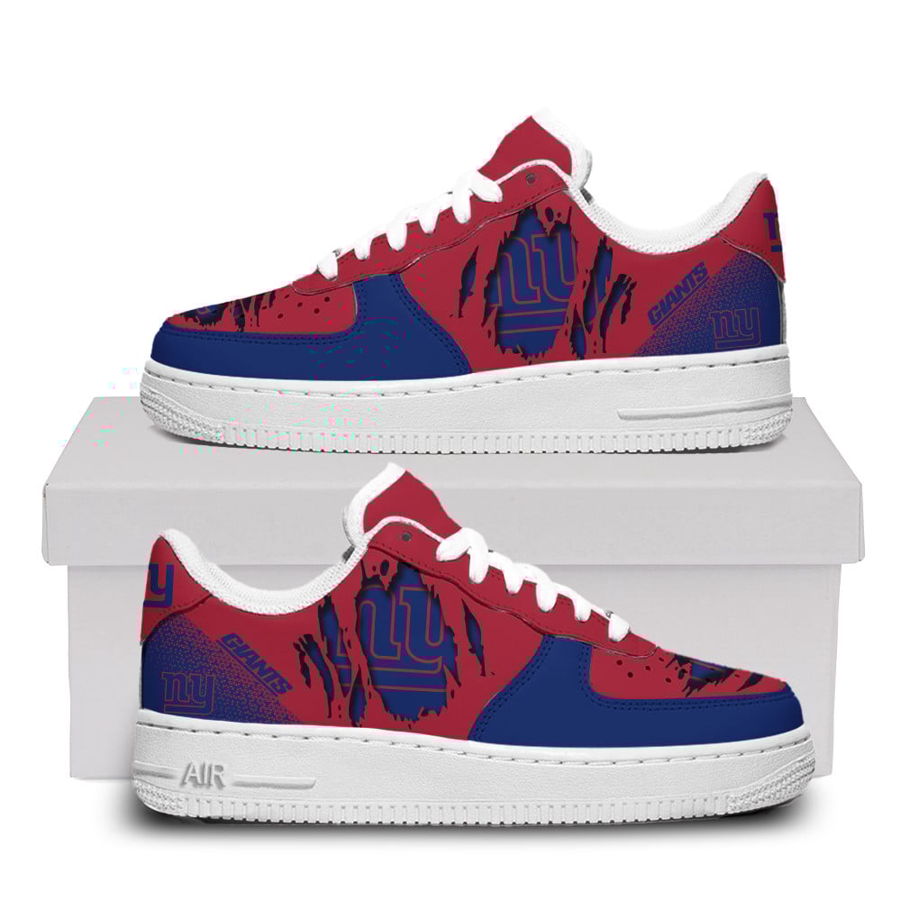 New York Giants Premium Air Force One Shoes For Men Women